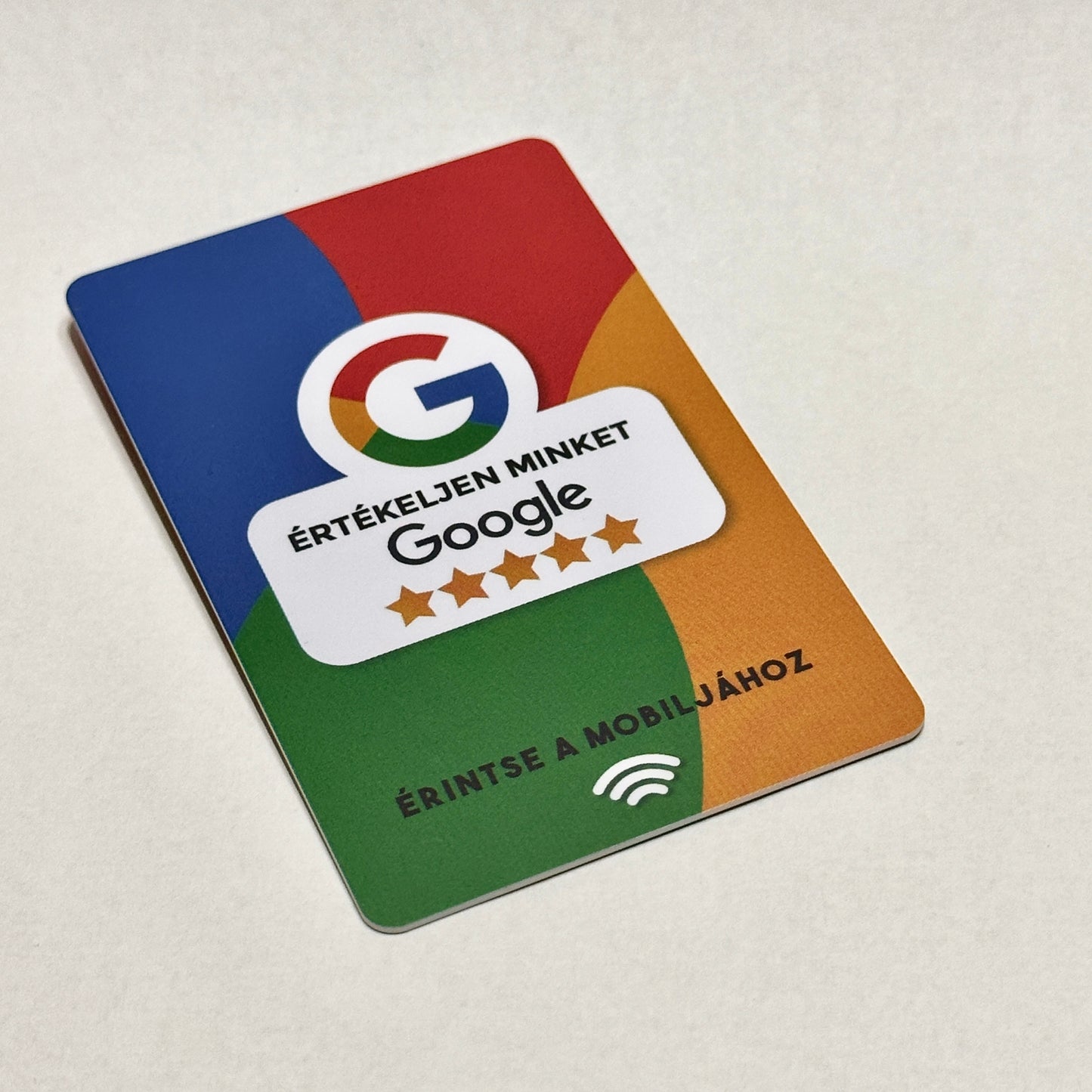 Google értékelő kártyacsomag - BECKTAG